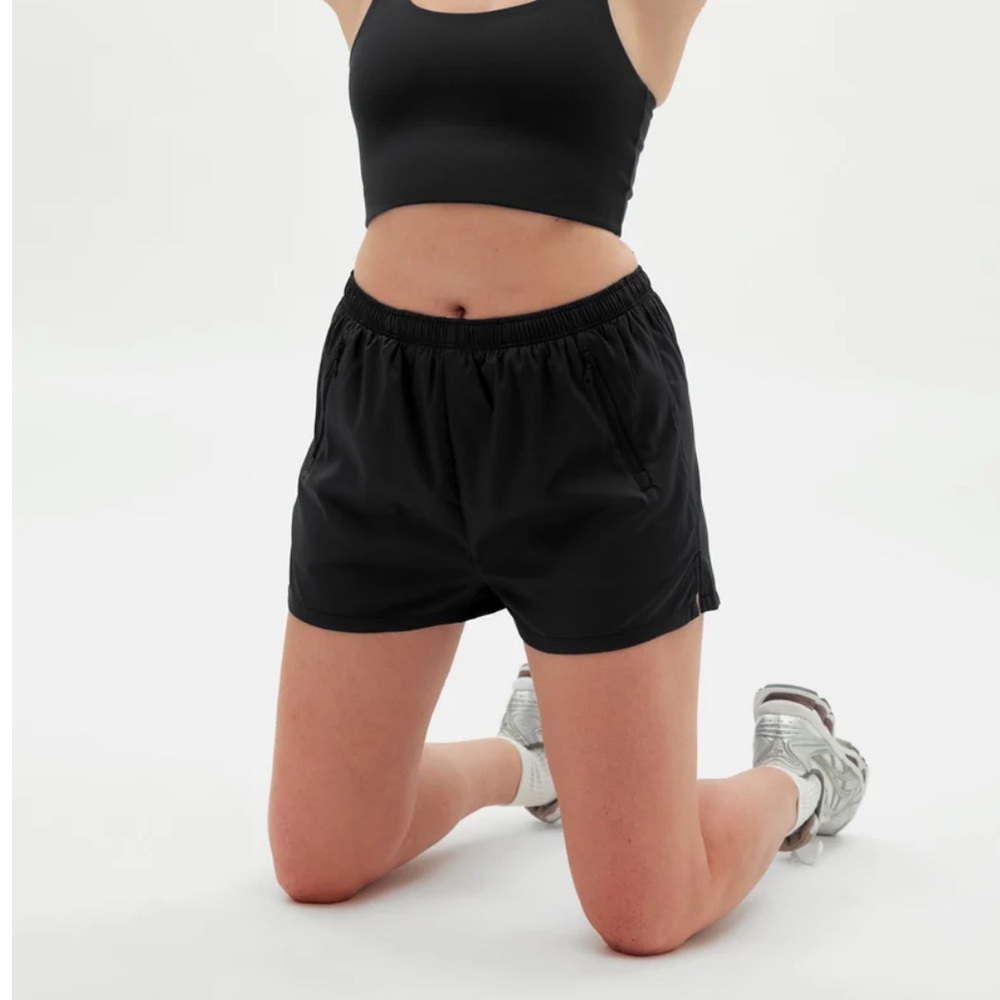 NEW Girlfriend Collective Gazelle high waist lined athletic shorts - Picture 1 of 9